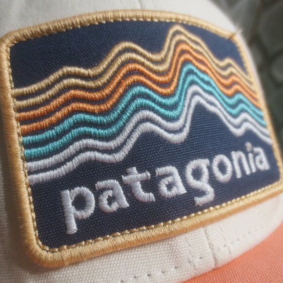 Vintage Patagonia Mesh Snapback Embroidered Patch Baseball Hat - One Size. - Picture 2 of 10